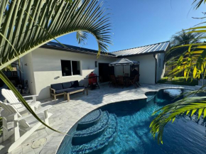 Luxury Beach Home with Heated Pool, Walk to Everything